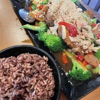 Vegan general Tso‘s  at Blossom Vegetarian in Renton
