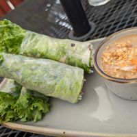 Fresh rolls at Blossom Vegetarian in Renton
