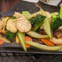 Mixed vegetables at Blossom Vegetarian in Renton