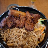 Vermicelli bowl at Blossom Vegetarian in Renton