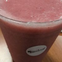 Pink magic smoothie at Redefined Food Co in Palm Coast