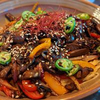 Vegan Mushroom Barbacoa at Proximo in Fort Wayne