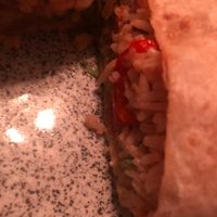 Vegan burrito at Maybu Margaritas Y Burritos in Turin