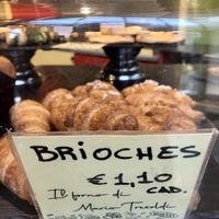 Vegan brioche  at Il Forno di Mario Tresoldi in Bergamo