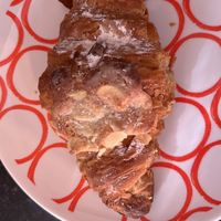 Almond croissant  at Toast Bakery in Cwmfelinfach