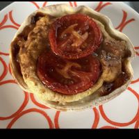 Tomato and balsamic tart  at Toast Bakery in Cwmfelinfach