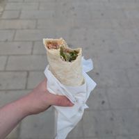 lahmacun at Za'atar Lebanese Bakery in Larnaca