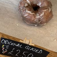 Original VE donut  at Number Eight Bakehouse in Darlington