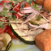 Warm Tomato Salad  at Cote in Henley-on-thames