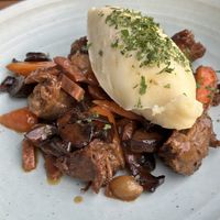 Mushroom Bourguignon 😋  at Cote in Henley-on-thames