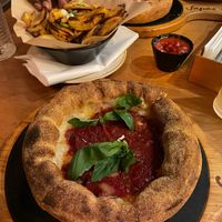 Margherita with vegan cheese  at Japes in London