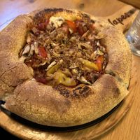 vegan pizza  at Japes in London