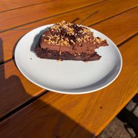 Vegane Schokotarte at Odins Haddeby in Busdorf