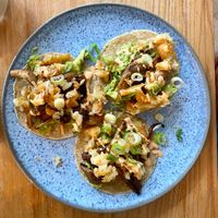 Breakfast tacos at Tam's Kitchen in Paignton