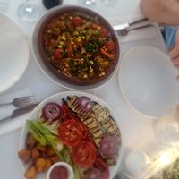 Stew and grilled vegetables   at Dede in Marmaris