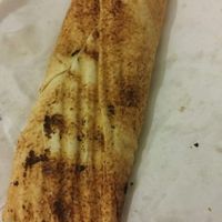 Huge falafel wrap at Top Falafel in Birmingham