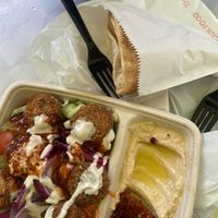   at Top Falafel in Birmingham