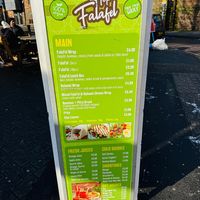   at Top Falafel in Birmingham