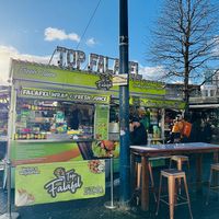   at Top Falafel in Birmingham