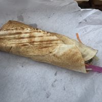 Falap wrap  at Top Falafel in Birmingham