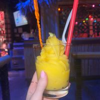 Dole whip with rum floater  at Swizzle in Dallas