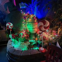 Winter decorations at Swizzle in Dallas