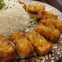 Tofu Tempura at Kiku Asian in Paralimni