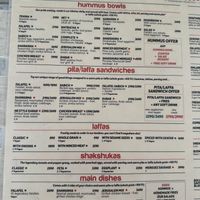   at Hummus Bar - Oktober in Budapest