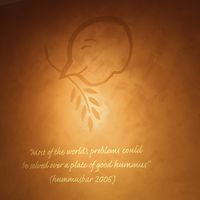  at Hummus Bar - Oktober in Budapest