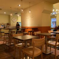 interior at Hummus Bar - Oktober in Budapest