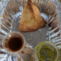 Samosa at Maaji's Street Kitchen in St Louis