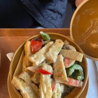 Curry dish with tofu 🌶 at Restaurang Yun Lee in Eslov