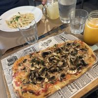 Fungi pizza  at KISA'  in Lagos