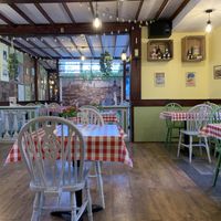 Interior of restaurant   at Gianni's in Eastbourne