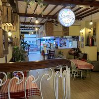 Interior of restaurant   at Gianni's in Eastbourne