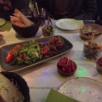 Cold Tapas at Cafe del Mar in Juist