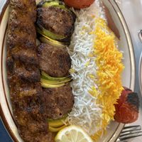Black sheep lamb kebab  at Daryoush Persian Cuisine in Walnut Creek