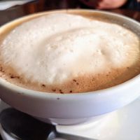 Bowl of soy mocha at Le Casse-Crêpe Breton in Quebec