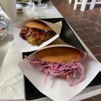 Stuffed homemade bread with vegetables at Meu Limao in Lagos