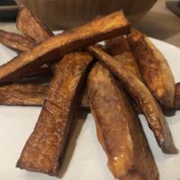 Sweet potato fries  at ISTOK in Belgrade