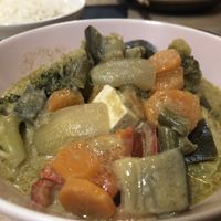 Very spicy green curry  at ISTOK in Belgrade