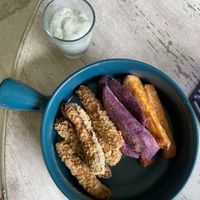 Seriously loved these fish and chips!  at Sauce Tree Kuta in Kuta