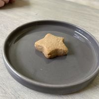 One of the cookies didn’t last long enough for the photo   at Sauce Tree Kuta in Kuta