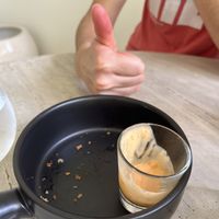 Cauliflower bits were too delicious to remember a pre-feast photo!   at Sauce Tree Kuta in Kuta