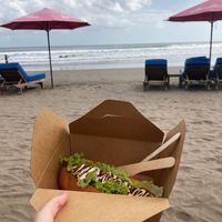 Hot dog  at Sauce Tree Kuta in Kuta