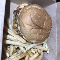 Double chiz burger  at Sauce Tree Kuta in Kuta