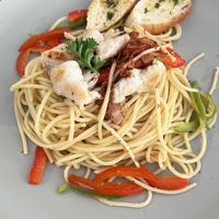 Spagjetti Aglio Olio  at Sauce Tree Kuta in Kuta