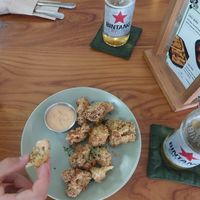 Cauliflower nuggets (favourite) at Sauce Tree Kuta in Kuta