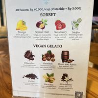 Better study up, cause they all sound really tasty   at Sauce Tree Kuta in Kuta