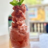 Strawberry smoothiee  at Sauce Tree Kuta in Kuta